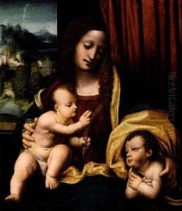 Madonna Mit Jesus Und Johannes Madonna Mit Jesus Und Johannes