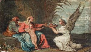 The Holy Family With An Angel The Holy Family With An Angel