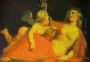 Amore E Venere by Felice Giani