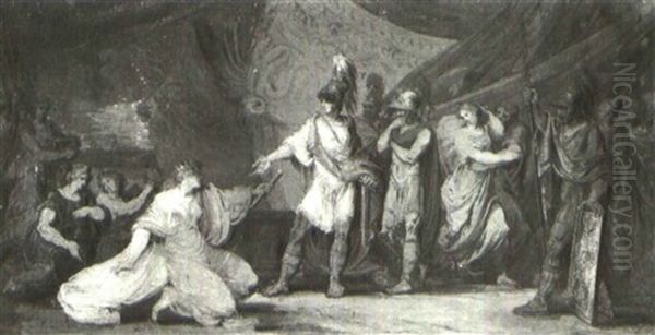 Agamemnon's Refusal To Liberate Chryseis - view 1