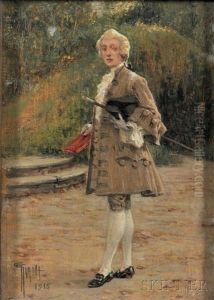 Gentleman In The Garden