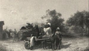 Ein Afrikanischer H,ndler Verhandelt Mit Den Bauern