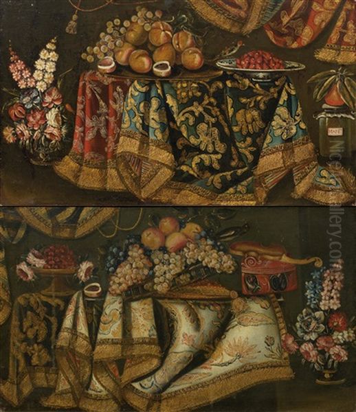 Pair Of Works: Kitchen Still-lifes - view 1