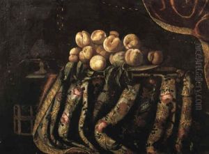Stilleben Von Pfirsichen Stilleben Von Pfirsichen