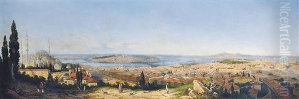 Constantinople From Beyazit - view 1