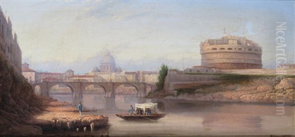 Castel St. Angelo, Rome - view 1