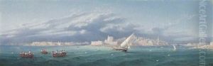 Stormy Waters In The Grand Harbour, Valetta