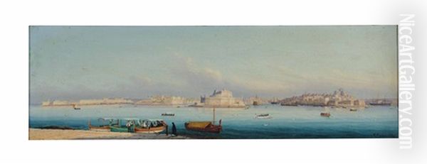 Views Of The Grand Harbor, Malta (2 Works) - view 1