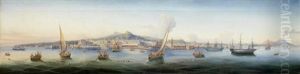 Panorama Von Neapel by Girolamo Gianni