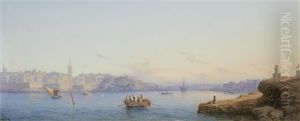 A View Of Valletta Harbour