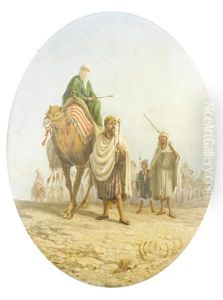 Desert Scenes (pair)
