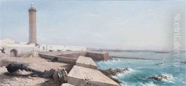 Alexandria After The Bombardment Of 1882 - view 1