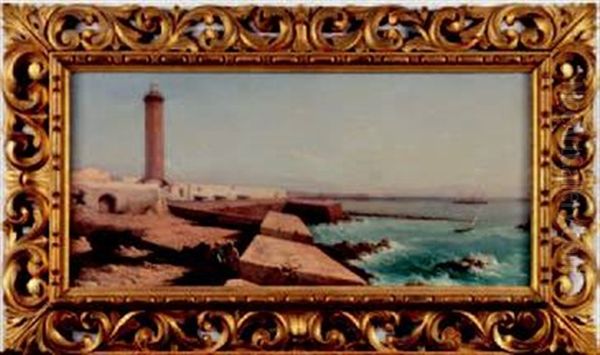 Alexandria; The Lighthouse And Outer Defences - view 1