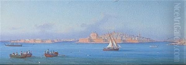 Harbour Scenes, Valletta, Malta (set Of 3) - view 1