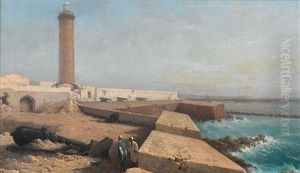 Alexandria After The Bombardment Of 1882, Egypt by Girolamo Gianni