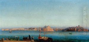 View Of The Grand Harbour, Valetta, Malta