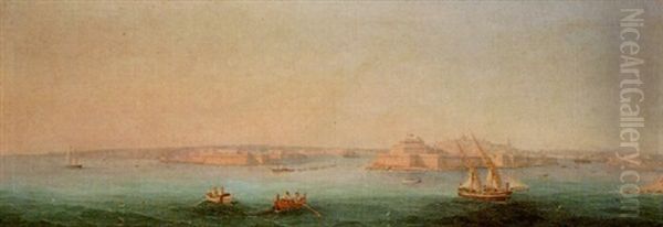 The Three Cities From Valletta, Malta - view 1