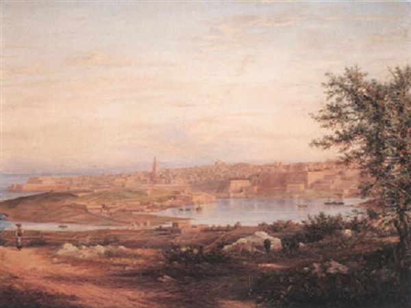 Valletta From Manoel Hill, Malta - view 1