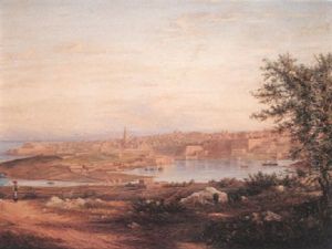 Valletta From Manoel Hill, Malta
