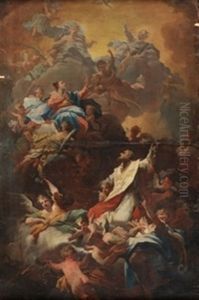 Apoetosis De Un Santo by Corrado Giaquinto