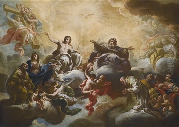 The Virgin Presenting Saint Nicholas To The Holy Trinity - view 1