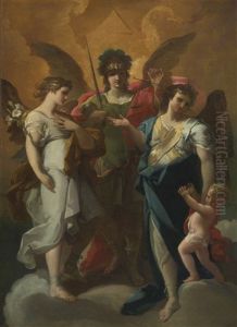 The Archangel With Saints