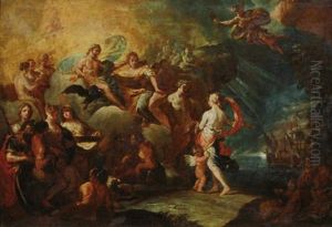 Scene Mythologique by Corrado Giaquinto