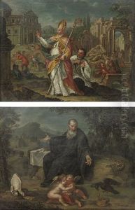 Cardinal Orsini (+ Saint Anthony; Pair)