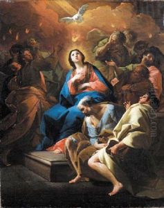 Pentecost, A Bozzetto by Corrado Giaquinto