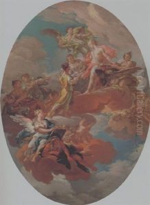 Apoteosi Della Liberalita by Corrado Giaquinto