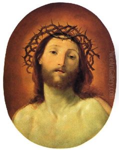 Testa Di Cristo Coronato Di Spine by Corrado Giaquinto