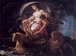 El Triunfo De Galatea by Corrado Giaquinto