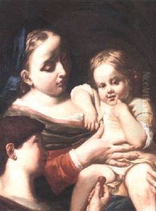 The Education Of The Virgin by Corrado Giaquinto