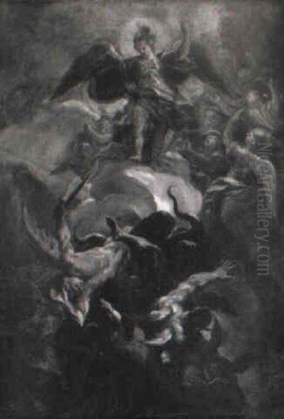 Saint Michel Chassant Les Anges Rebelles - view 1