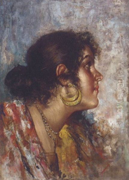 An Italian Girl In Contemplation - view 1