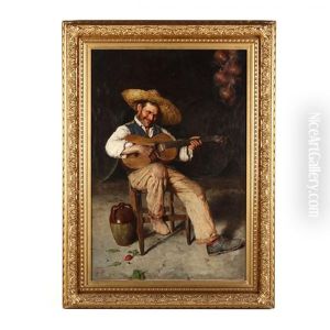 The Guitar Player by Giuseppe Giardiello