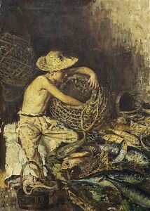 Giovane Pescatore by Giuseppe Giardiello