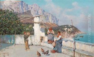 Motiv Aus Capri by Giuseppe Giardiello