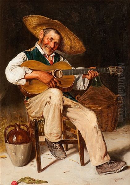 Italienischer Gitarrenspieler - view 1