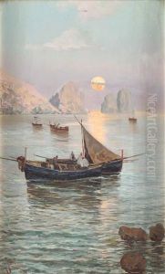 Capri. I Faraglioni by Giuseppe Giardiello