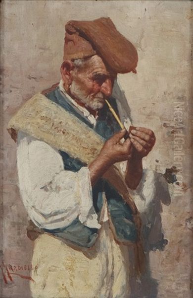 Neapolitan Smoking Fisherman - view 1