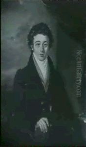 Portrait Of David Robertson by Robert Gibb