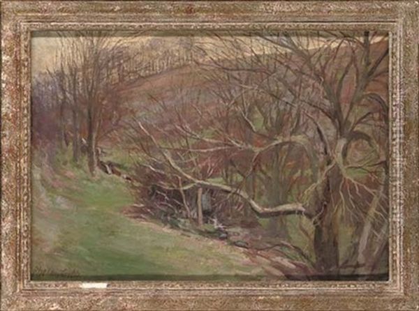 Trees By The Brook - view 1
