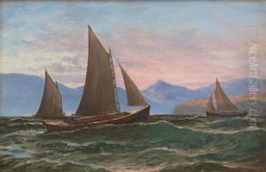 Boat Scene by John Gibb