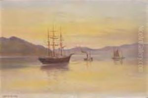 Tug Towing Sailing Ship