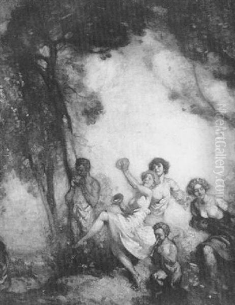 Dancing Nymphs With A Faun - view 1