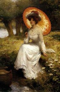 By The Pond by Percy William Gibbs