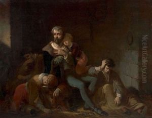 Ugolin Et Ses Enfants by Antoine Placide Gibert