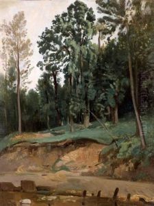 Arbre A Civita-castellana by Jean-Baptiste Adolphe Gibert