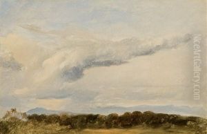 Ciel (study) by Jean-Baptiste Adolphe Gibert